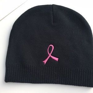 🦋 NWOT Breast Cancer Awareness Beanie